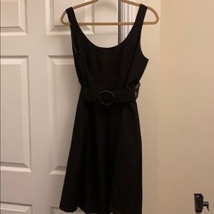 Black cocktail dress